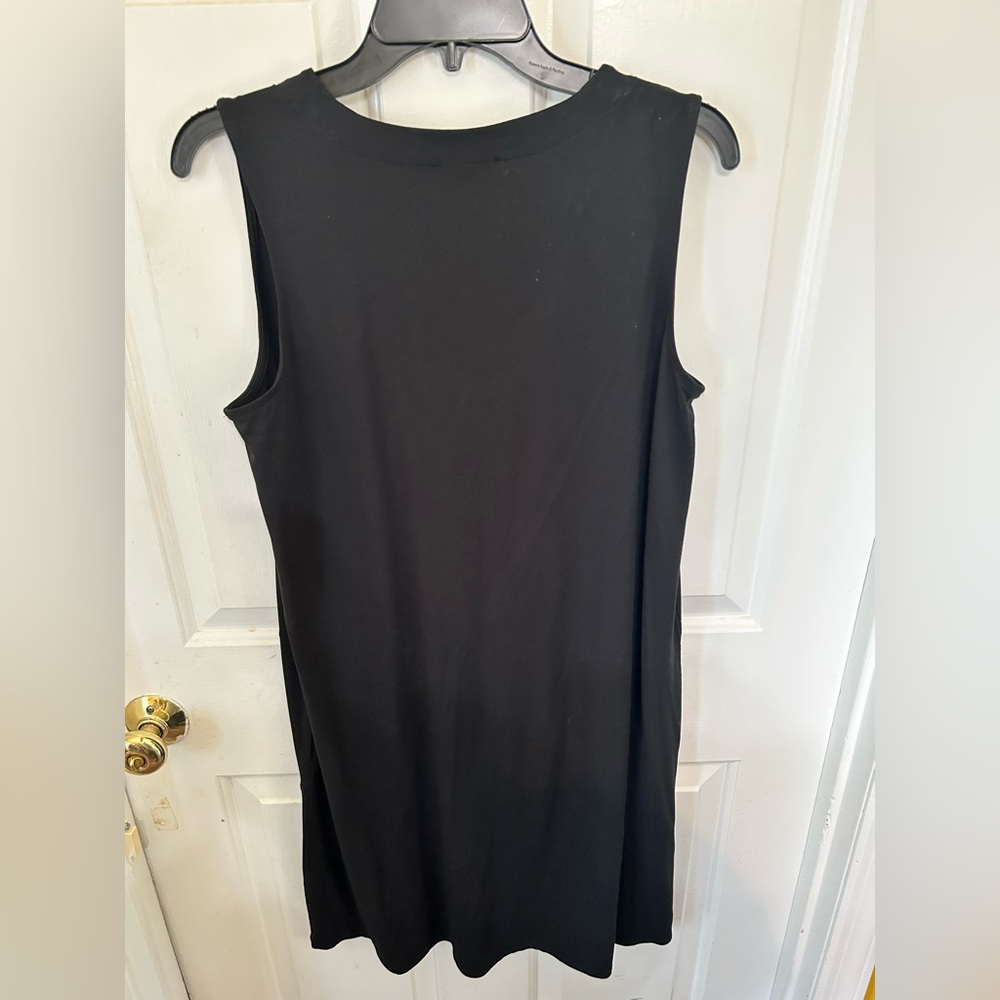 J. Jill Wearever Collection Black Dress Size M - Picture 4 of 6